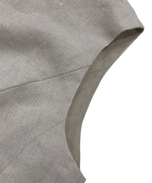 Rene（ルネ）Rene (ルネ) リネンワンピース ベージュ サイズ:34の古着・服飾アイテム