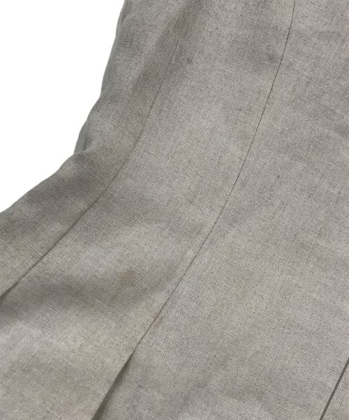 Rene（ルネ）Rene (ルネ) リネンワンピース ベージュ サイズ:34の古着・服飾アイテム