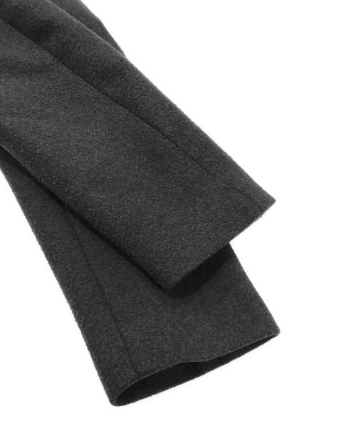 KAZUYUKI KUMAGAI ATTACHMENT（カズユキクマガイ アタッチメント）KAZUYUKI KUMAGAI ATTACHMENT (カズユキクマガイ アタッチメント) STUDIOUS (ステュディオス) メルトンフーデッドコート ブラウン サイズ:1の古着・服飾アイテム