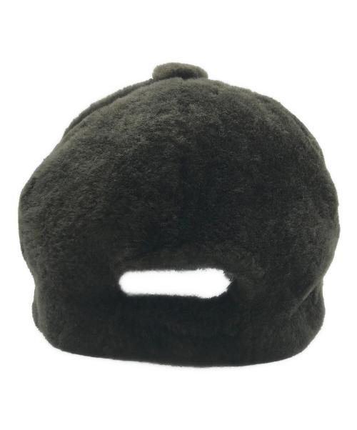 Karl Donoghue（カールドノヒュー）Karl Donoghue (カールドノヒュー) L'appartement (アパルトモン) ムートンキャップ ブラウンの古着・服飾アイテム
