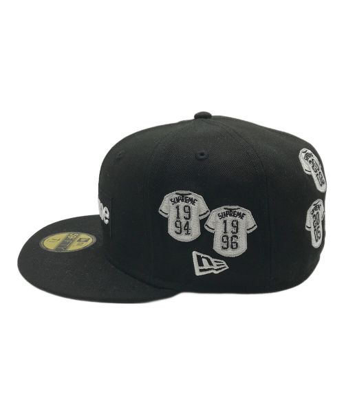 SUPREME（シュプリーム）SUPREME (シュプリーム) New Era (ニューエラ) キャップ ブラックの古着・服飾アイテム