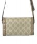 GUCCI (グッチ) GGスプリームホースビットショルダーバッグ ベージュ：105000円