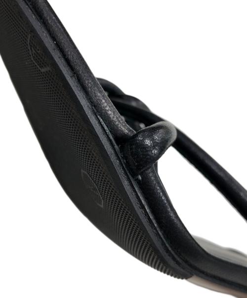 NEOUS（ネオアス）NEOUS (ネオアス) アンクルストラップサンダル/ミュール ブラック サイズ:36の古着・服飾アイテム