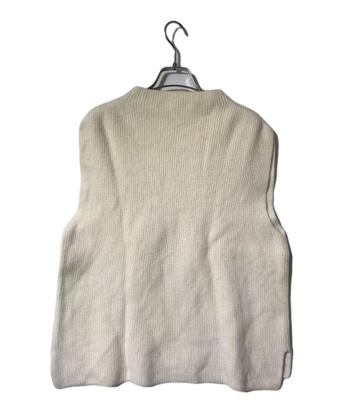 journal standard luxe（ジャーナルスタンダード ラックス）journal standard luxe (ジャーナルスタンダード ラックス) アゼキョウシュク ボトルベスト アイボリー サイズ:FREEの古着・服飾アイテム