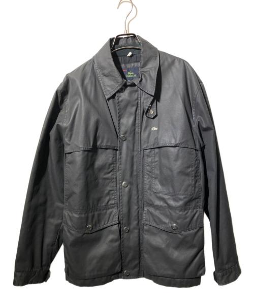 LACOSTE（ラコステ）LACOSTE (ラコステ) ワークジャケット ブラック サイズ:50の古着・服飾アイテム