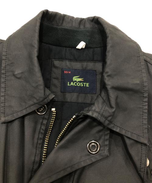 LACOSTE（ラコステ）LACOSTE (ラコステ) ワークジャケット ブラック サイズ:50の古着・服飾アイテム