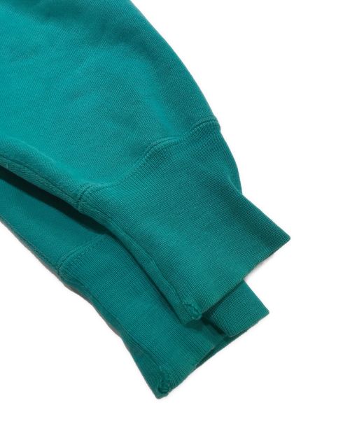 Champion REVERSE WEAVE（チャンピオン リバース ウィーブ）Champion REVERSE WEAVE (チャンピオン リバース ウィーブ) クルーネックスウェット グリーン サイズ:LARGEの古着・服飾アイテム