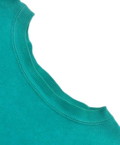 Champion REVERSE WEAVE（チャンピオン リバース ウィーブ）Champion REVERSE WEAVE (チャンピオン リバース ウィーブ) クルーネックスウェット グリーン サイズ:LARGEの古着・服飾アイテム