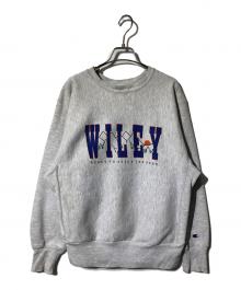 Champion REVERSE WEAVE（チャンピオン リバース ウィーブ）の古着「クルーネックスウェット」｜グレー