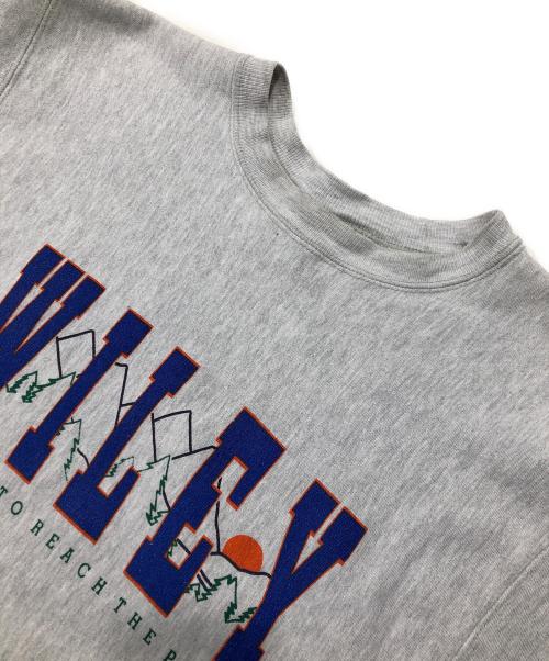 Champion REVERSE WEAVE（チャンピオン リバース ウィーブ）Champion REVERSE WEAVE (チャンピオン リバース ウィーブ) クルーネックスウェット グレー サイズ:Ｌの古着・服飾アイテム