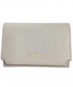 Samantha Thavasaサマンサタバサ）の古着「インサイドバイカラー折り財布」｜ピンク