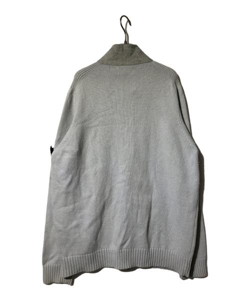STONE ISLAND（ストーンアイランド）STONE ISLAND (ストーンアイランド) Knit jacket ブルー サイズ:XXLの古着・服飾アイテム