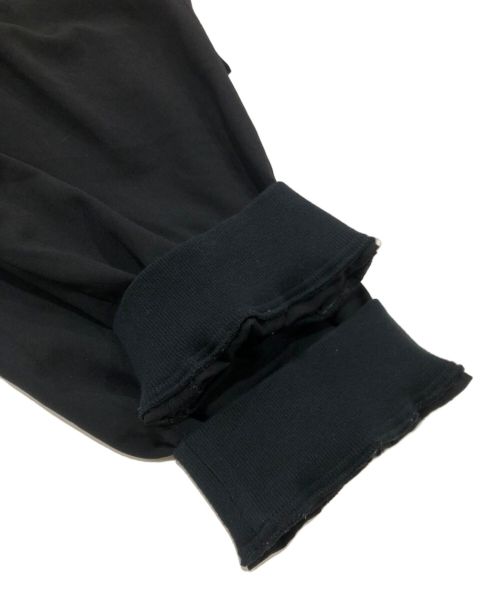 Yohji Yamamoto pour homme（ヨウジヤマモト プールオム）Yohji Yamamoto pour homme (ヨウジヤマモト プールオム) ヒモ開きレースアップパンツ/ジョガーパンツ ブラック サイズ:3の古着・服飾アイテム