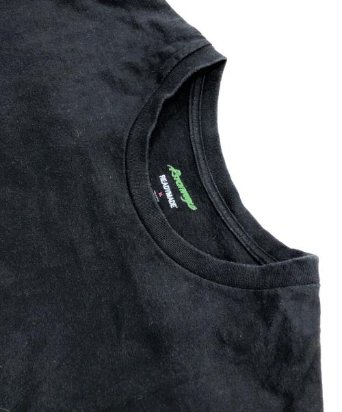 READYMADE（レディメイド）READYMADE (レディメイド) クルーネックカットソー ブラック サイズ:XLの古着・服飾アイテム