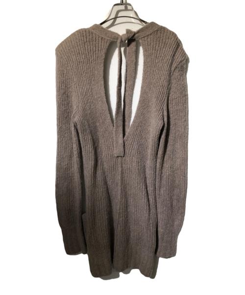 FETICO（フェティコ）FETICO (フェティコ) WOOL CASHMERE KNIT CARDIGAN ブラウン サイズ:2の古着・服飾アイテム