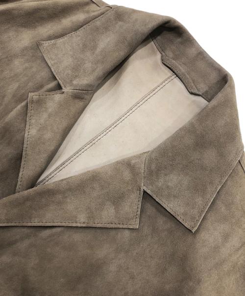 YOKE（ヨーク）YOKE (ヨーク) SUEDE OUT-OFF SHIRTS JACKET ブラウン サイズ:1の古着・服飾アイテム