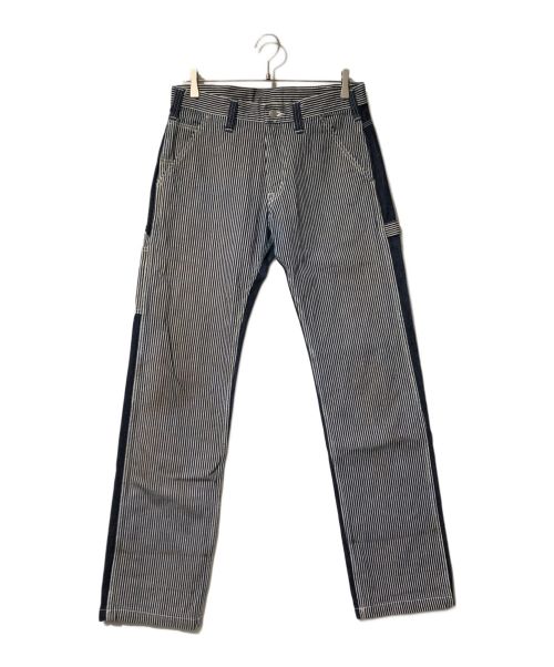 KOJIMA GENES（コジマジーンズ）KOJIMA GENES (コジマジーンズ) ストライプデニムパンツ インディゴ サイズ:32の古着・服飾アイテム