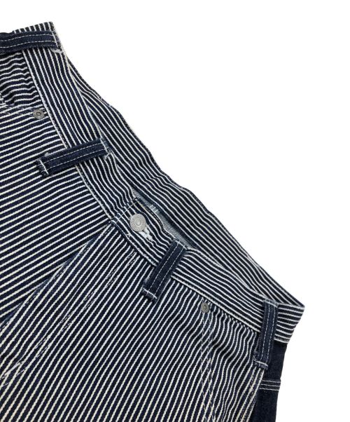 KOJIMA GENES（コジマジーンズ）KOJIMA GENES (コジマジーンズ) ストライプデニムパンツ インディゴ サイズ:32の古着・服飾アイテム