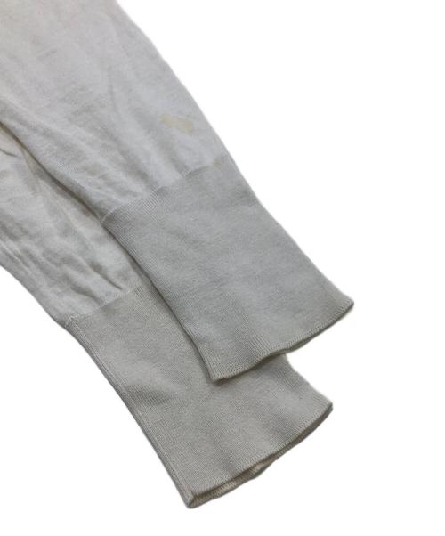 CELINE（セリーヌ）CELINE (セリーヌ) コットンシルクニット ホワイト サイズ:Mの古着・服飾アイテム