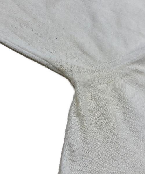 CELINE（セリーヌ）CELINE (セリーヌ) コットンシルクニット ホワイト サイズ:Mの古着・服飾アイテム