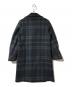 45R (フォーティファイブ・アール) ウールカシミヤタータンチェックコート グリーン サイズ:1：20000円
