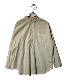 JOURNAL STANDARD relume（ジャーナルスタンダード レリューム）の古着「バイオウォッシュオーバーサイズシャツ」｜アイボリー