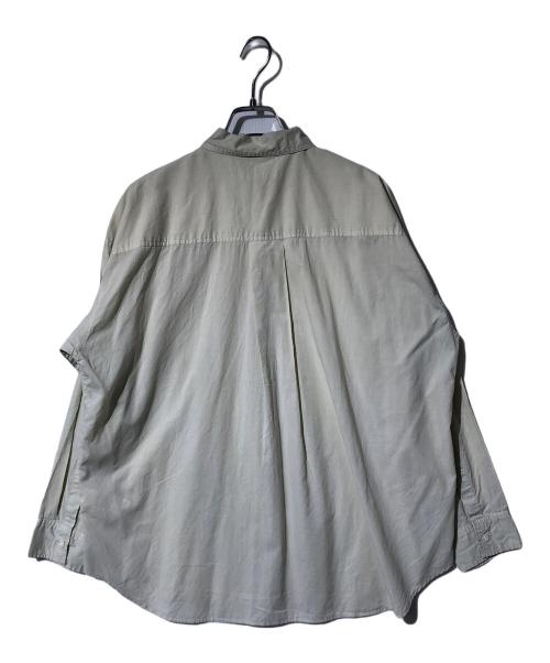 JOURNAL STANDARD relume（ジャーナルスタンダード レリューム）JOURNAL STANDARD relume (ジャーナルスタンダード レリューム) バイオウォッシュオーバーサイズシャツ アイボリー サイズ:FREEの古着・服飾アイテム