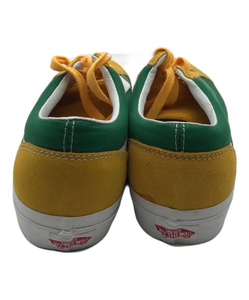 VANS（ヴァンズ）VANS (バンズ) スニーカー イエロー×グリーン サイズ:28の古着・服飾アイテム