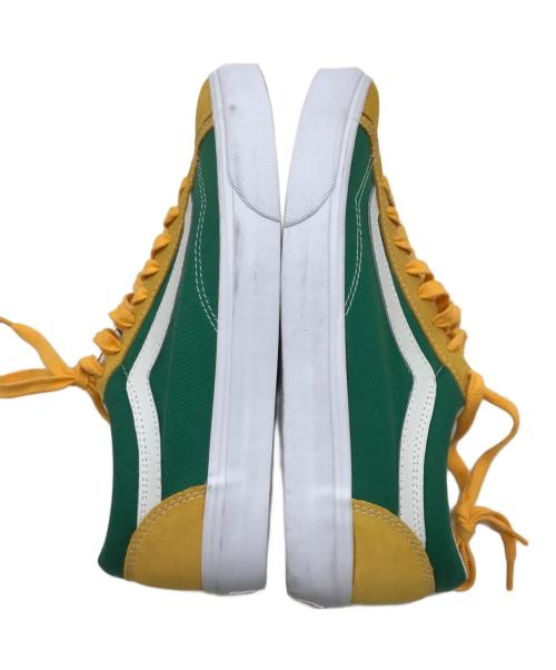 VANS（ヴァンズ）VANS (バンズ) スニーカー イエロー×グリーン サイズ:28の古着・服飾アイテム