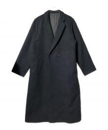 Lui's（ルイス）の古着「ビーバーメルトンクラシックチェスターコート」｜ブラック