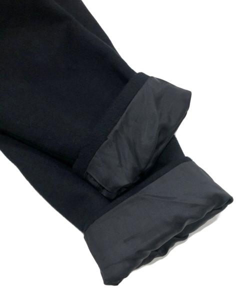 Lui's（ルイス）Lui's (ルイス) ビーバーメルトンクラシックチェスターコート ブラック サイズ:Mの古着・服飾アイテム