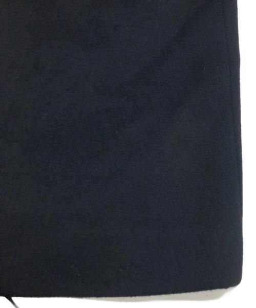 Lui's（ルイス）Lui's (ルイス) ビーバーメルトンクラシックチェスターコート ブラック サイズ:Mの古着・服飾アイテム