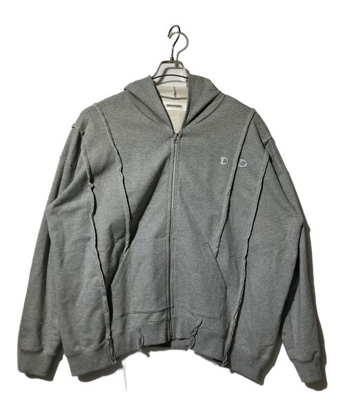DISCOVERED（ディスカバード）DISCOVERED (ディスカバード) 別注WIDE D SWEAT HOODIE グレー サイズ:2の古着・服飾アイテム
