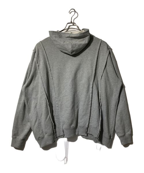 DISCOVERED（ディスカバード）DISCOVERED (ディスカバード) 別注WIDE D SWEAT HOODIE グレー サイズ:2の古着・服飾アイテム