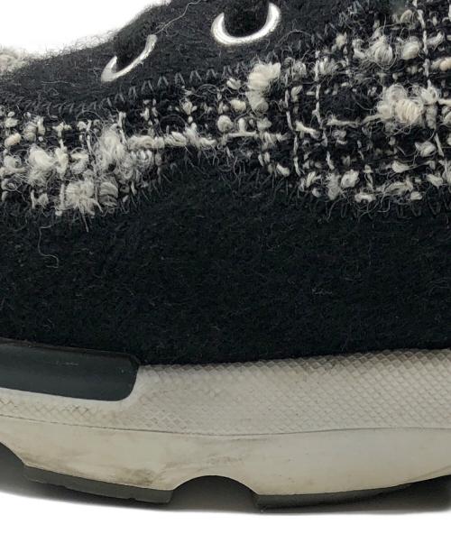 CHANEL（シャネル）CHANEL (シャネル) ラウンドトゥ ココマーク ロングブーツ ブラック サイズ:36の古着・服飾アイテム