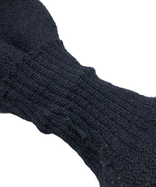 USED（ユーズド）USED (ユーズド) ヴィンテージブラックモヘアウールカーディガン ネイビー サイズ:Sの古着・服飾アイテム