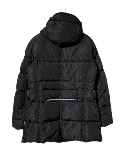 PEUTEREY（ピューテリー）PEUTEREY (ピューテリー) フーデットダウンジャケット ブラック サイズ:46の古着・服飾アイテム