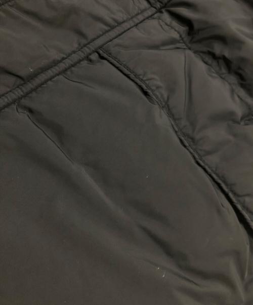 PEUTEREY（ピューテリー）PEUTEREY (ピューテリー) フーデットダウンジャケット ブラック サイズ:46の古着・服飾アイテム