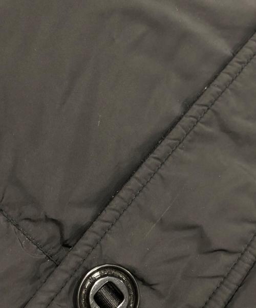 PEUTEREY（ピューテリー）PEUTEREY (ピューテリー) フーデットダウンジャケット ブラック サイズ:46の古着・服飾アイテム