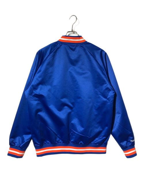 MITCHELL & NESS（ミッチェルアンドネス）MITCHELL & NESS (ミッチェルアンドネス) スタジャン/NEW YORK KNICKS ブルー サイズ:Lの古着・服飾アイテム