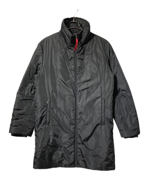 PRADA SPORTS（プラダスポーツ）PRADA SPORTS (プラダスポーツ) ナイロンパデッドレイズドネックコート ブラック サイズ:48の古着・服飾アイテム