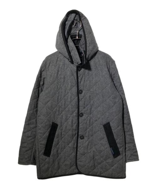 LAVENHAM（ラベンハム）LAVENHAM (ラベンハム) キルティングジャケット グレー サイズ:Sの古着・服飾アイテム