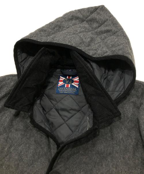 LAVENHAM（ラベンハム）LAVENHAM (ラベンハム) キルティングジャケット グレー サイズ:Sの古着・服飾アイテム