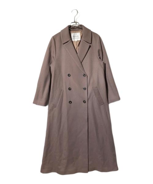 Mystrada（マイストラーダ）Mystrada (マイストラーダ) オーバーコート ベージュ サイズ:36の古着・服飾アイテム