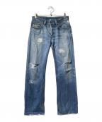 DIESELディーゼル）の古着「デニムパンツ」｜インディゴ