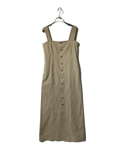 JANE SMITH（ジェーンスミス）JANE SMITH (ジェーンスミス) ORGANIC COTTON JUMPER SKIRT ベージュ サイズ:36の古着・服飾アイテム