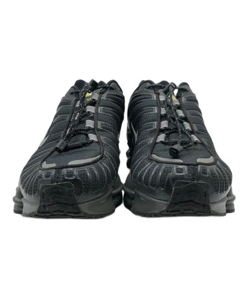 NIKE（ナイキ）NIKE (ナイキ) Women’s Shox TL Black and Metallic Silver グレー×イエロー サイズ:27.5の古着・服飾アイテム