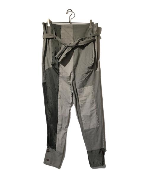 Vivienne Westwood RED LABEL（ヴィヴィアンウエストウッドレッドレーベル）Vivienne Westwood RED LABEL (ヴィヴィアンウエストウッドレッドレーベル) 素材切替パンツ グレー サイズ:Mの古着・服飾アイテム