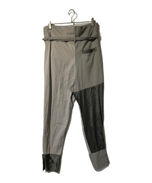 Vivienne Westwood RED LABEL（ヴィヴィアンウエストウッドレッドレーベル）Vivienne Westwood RED LABEL (ヴィヴィアンウエストウッドレッドレーベル) 素材切替パンツ グレー サイズ:Mの古着・服飾アイテム