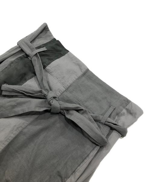 Vivienne Westwood RED LABEL（ヴィヴィアンウエストウッドレッドレーベル）Vivienne Westwood RED LABEL (ヴィヴィアンウエストウッドレッドレーベル) 素材切替パンツ グレー サイズ:Mの古着・服飾アイテム